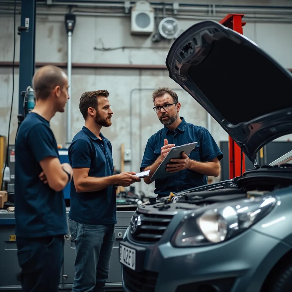 Workshop manutenzione auto