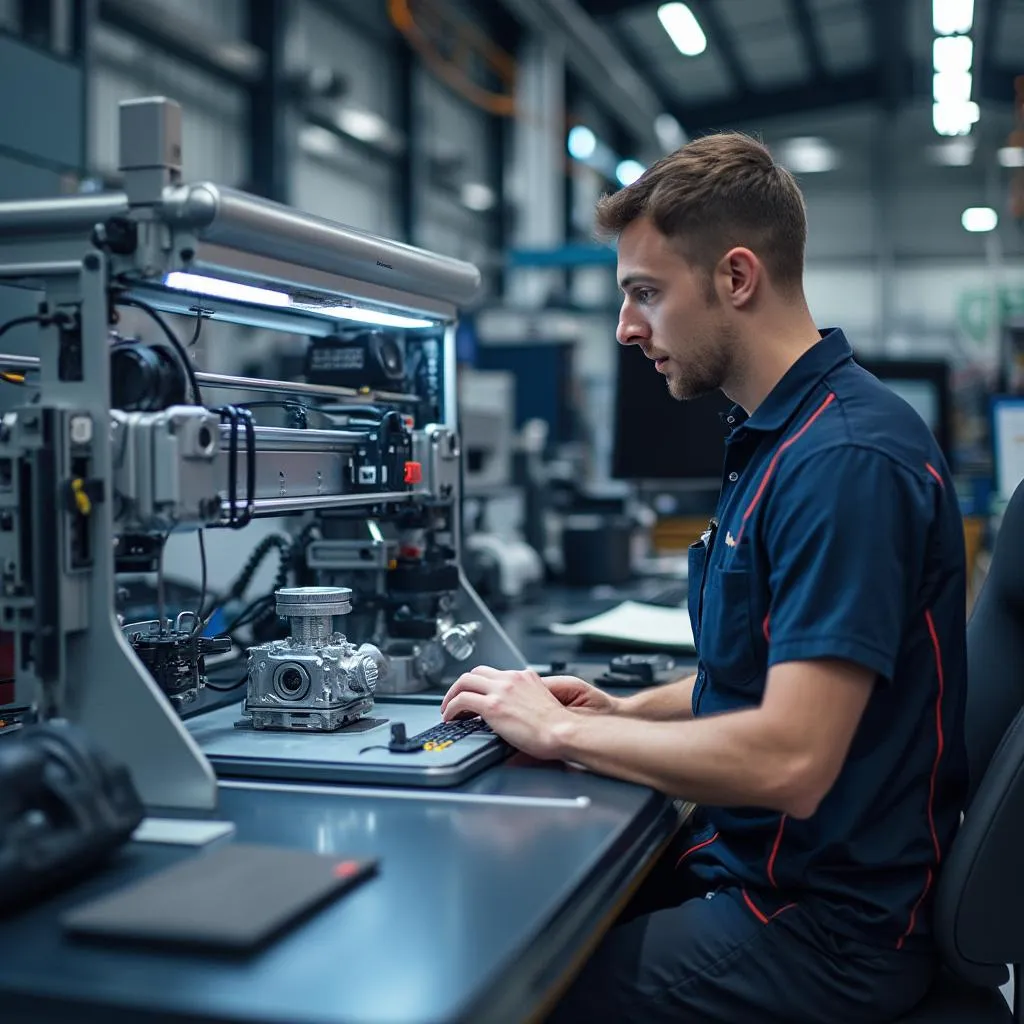 Stampante 3D per componenti auto